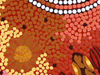 Detail view of large waterhole