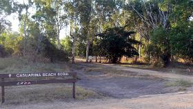Tiwi Beach track to walk or ride to the sea