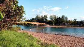 Rapid Creek bridge - the very end of Casuarina Beach