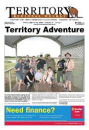 Territory Regional Weekly front page