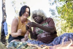 Traditional weaving at Kakadu Traditional weaving at Kakadu