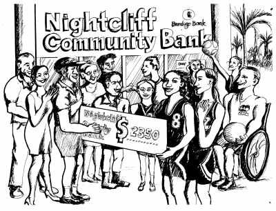 Community banking cartoon Community banking cartoon