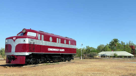 Adelaide River museum train