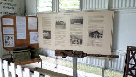 .50 cal Browning Machine Gun Display