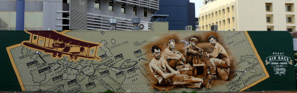 Great Air Race Centenary Mural Great Air Race Centenary Mural