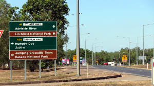 Arnhem Highway intersection Arnhem Highway intersection