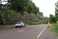 blocked road Alawa blocked road Alawa