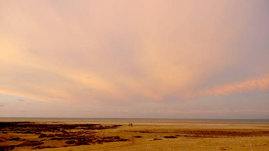 Evening colours at Buffalo Creek beach.