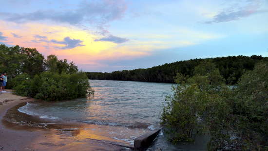 High tide buffalo creek boat ramp