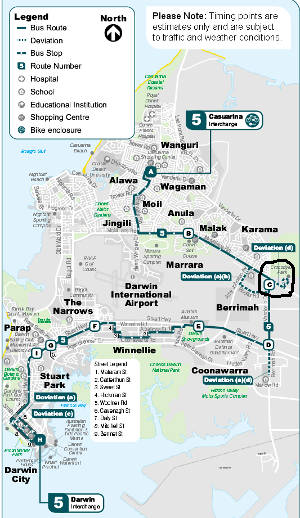 Darwin Bus Route 8 Map Darwin Crocodylus Park And Zoo Wildlife Tourist And Research Centre.