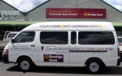 Coolalinga Community bank Bus