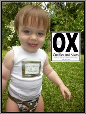 Defence singlets available in size 0000-size 6 in Army, Airforce or Navy.