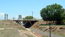 Bike Track under bridge