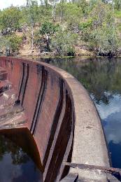 Manton Dam wall