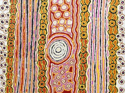 Anne Dixon Ikuntji Artists Haasts Bluff Rockhole