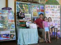 Alison says "Life here constantly inspires me to record my impressions in art."