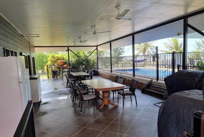 Relax under a huge verandah