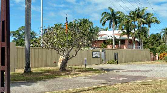 Front entrance Fannie Bay Gaol Front entrance Fannie Bay Gaol