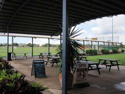 Our lovely facility includes 12 undercover golf hitting bays.