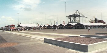 The Ghan at East Arm Port The Ghan at East Arm Port
