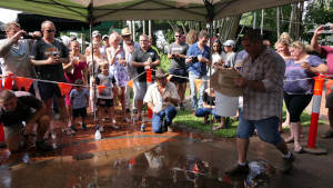 Frog races at Noonamah
