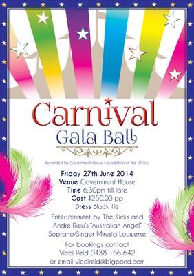government house gala ball carnival spectacular