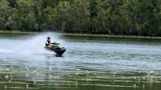 Jet Ski on the water