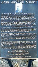 John Knight Memorial Plaque