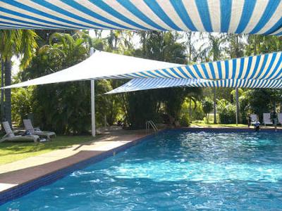 Enjoy a cool swim at the park