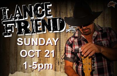 See Lance Friend at Noonamah Tavern