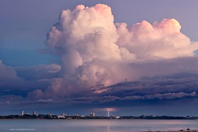 Lightning over Darwin