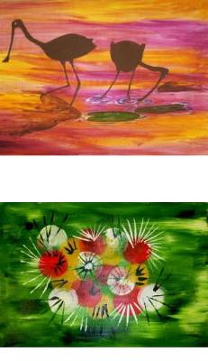 Paintings by Lucille Nabegeyo