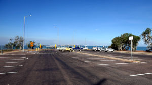 Car park at Mandorah Jetty