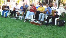 Musicians at Government House