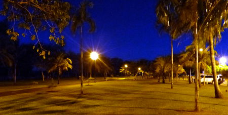 Evening at Nightcliff Bike Track along Casuarina Drive