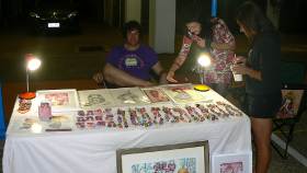 Palmerston market stall