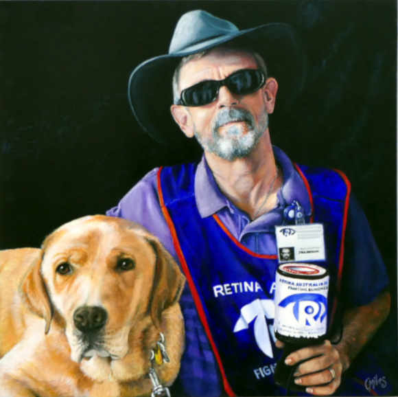 2019 winner Paul and Elma by Catherine Miles Portrait of a senior territorian winner 2019