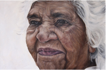 2010 Art Award  Portrait of Mona by Al Strangeways