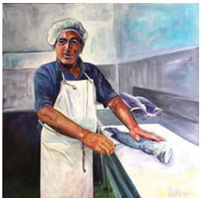 2011 Art Award Portrait of Ziko by Pete Riley