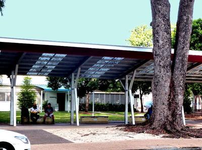 Set back from the street at  65 Smith St