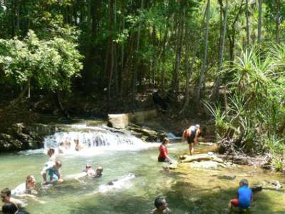 Berry Springs Waterfall