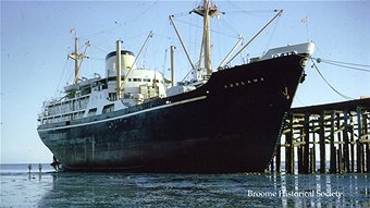 Koolama at Broome Jetty - ABC & Kununurra Historical Society