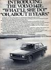 Volvo boasts an 11 year life in 1971