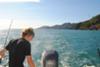 Trolling for Mackeral off Magnetic Island.