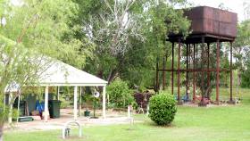 station and water tower